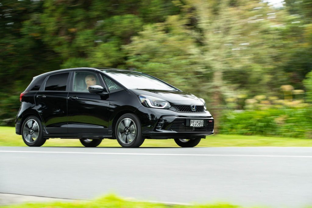 Honda Jazz RS action flyby