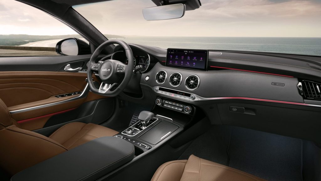 Kia Stinger Tribute Edition interior