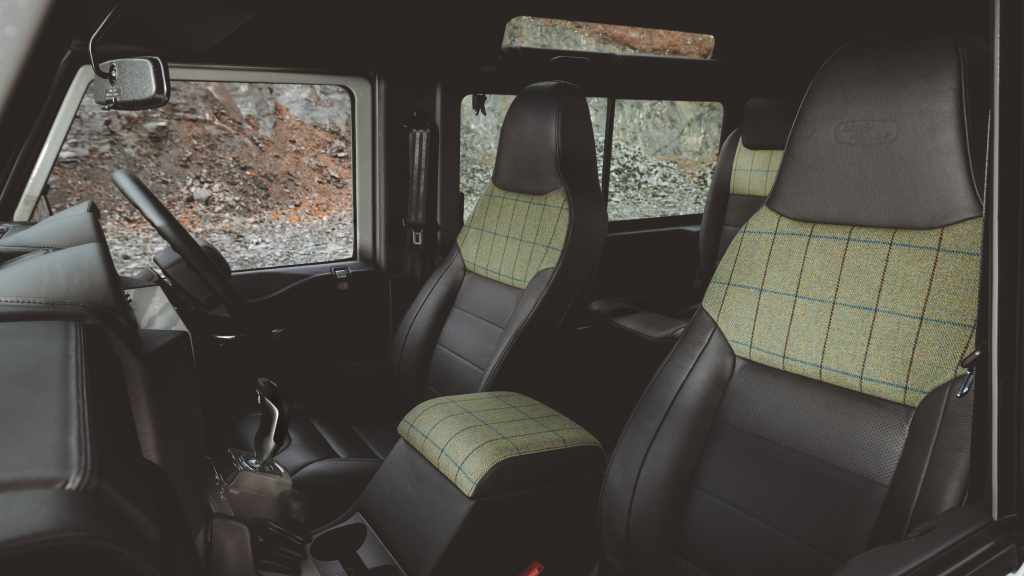 Land Rover Defender Works V8 Islay Edition seats