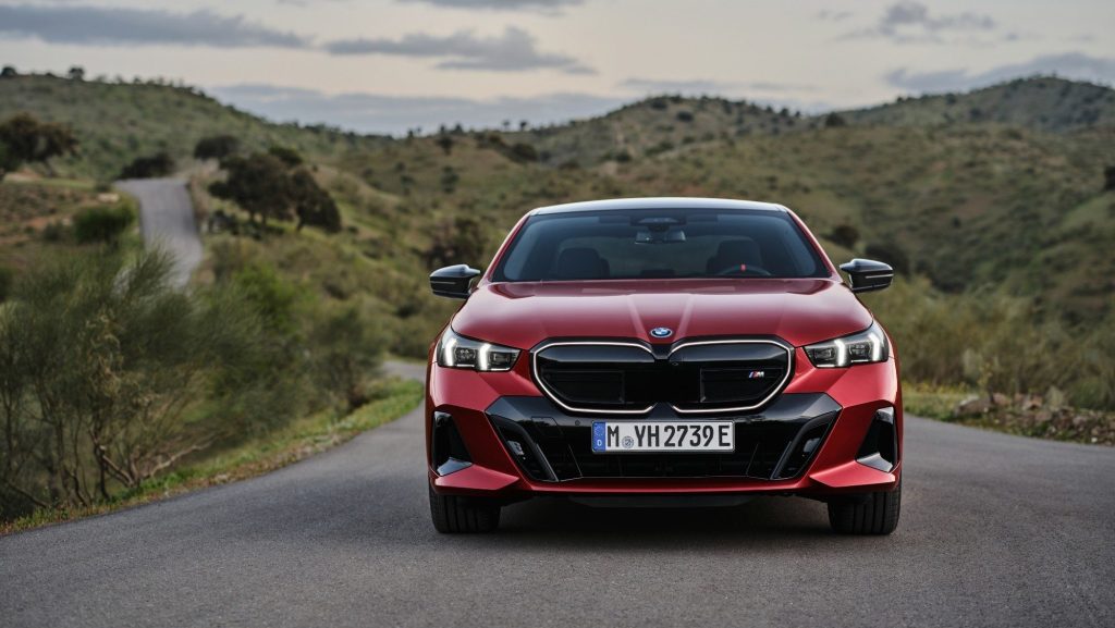 BMW i5 M60 xDrive front view