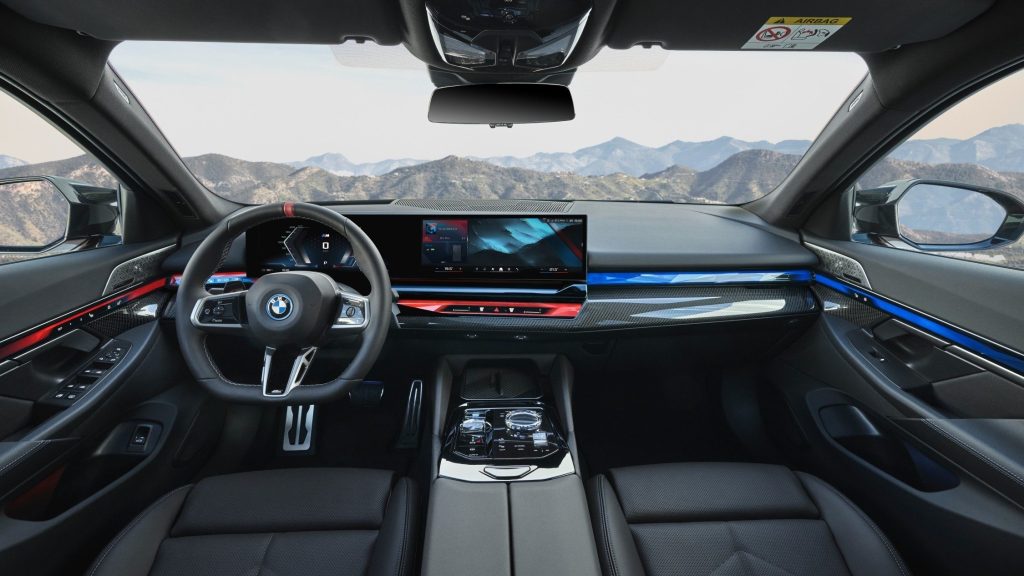 BMW i5 M60 xDrive interior