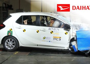 Daihatsu Perodua Axia crash test
