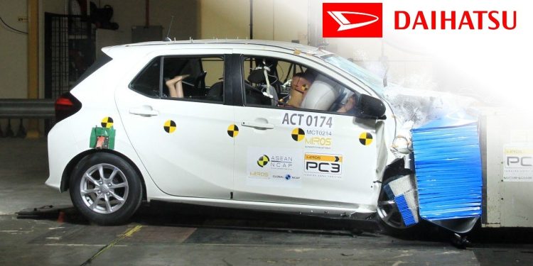 Daihatsu Perodua Axia crash test