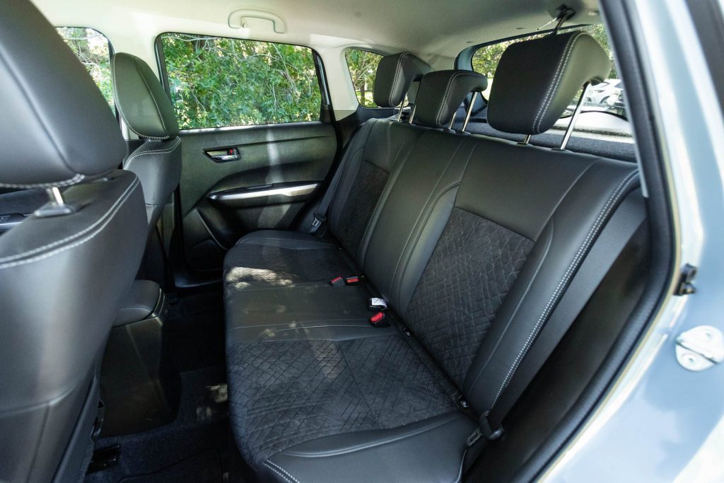 Suzuki Vitara rear seats