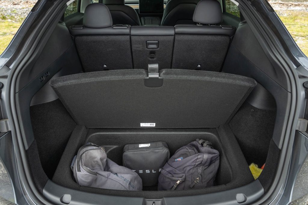 Tesla Model Y extra boot space