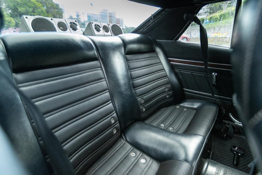 Rear stock seats of Toyota Celica GTV TA22