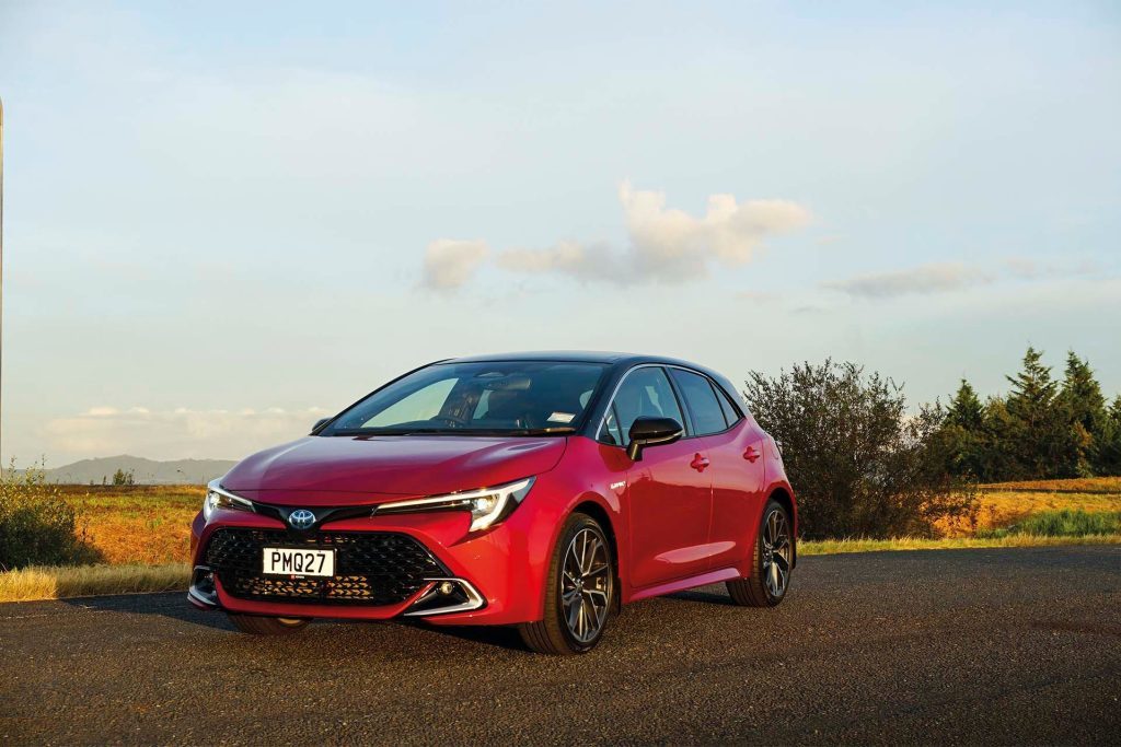 Front Quarter of Toyota ZR Hatch