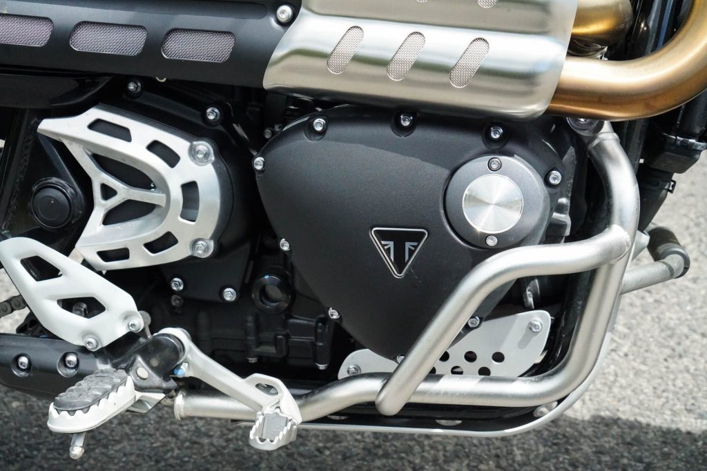 Engine for the Triumph Scrambler 1200 XC