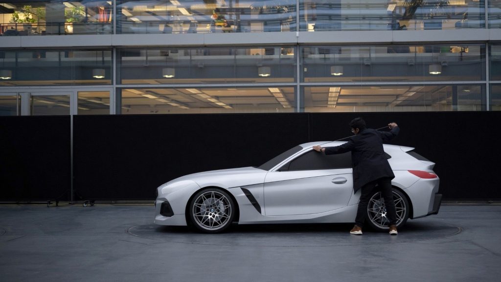 BMW Concept Touring Coupe side view