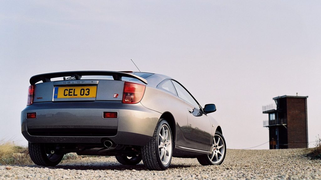 Toyota Celica T Sport rear three quarter view