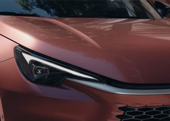 Lexus LBX headlight teaser