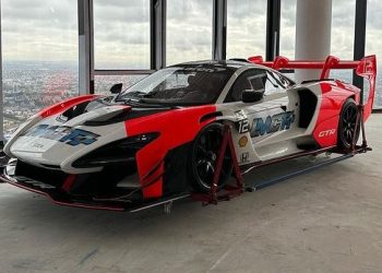 McLaren Senna GTR in Melbourne penthouse