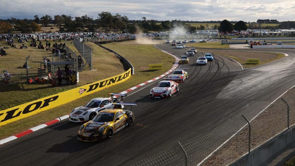 Porsche Sprint Challenge Australia field