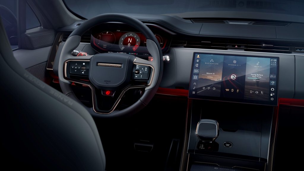 Range Rover Sport SV interior