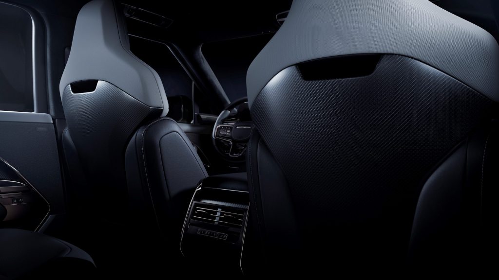 Range Rover Sport SV interior seats