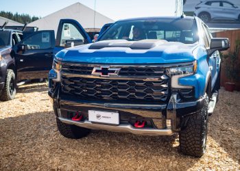 2023 Chevrolet Silverado 1500 ZR2 on display at Fieldays