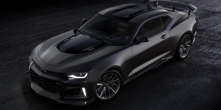 Chevrolet Camaro ZL1 Collector's Edition top down view