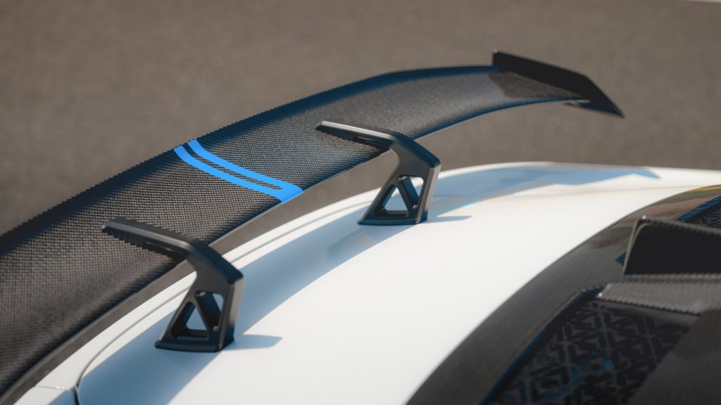 Alpine A110 R Le Mans rear wing