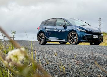 Cupra Born parked on road