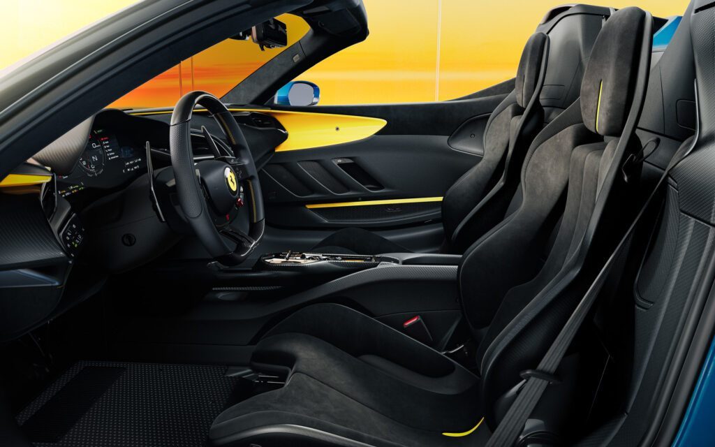 Ferrari SF90 XX Spider interior