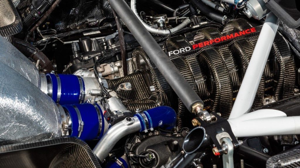 Ford Mustang GT3 engine