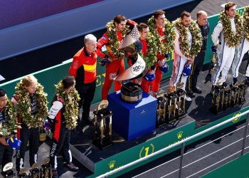 2023 24 Hours of Le Mans podium