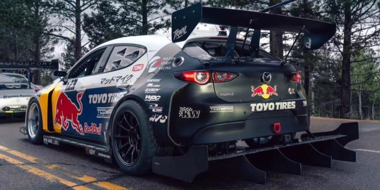 Mad Mike's Mazda3 Pikes Peak time attack car