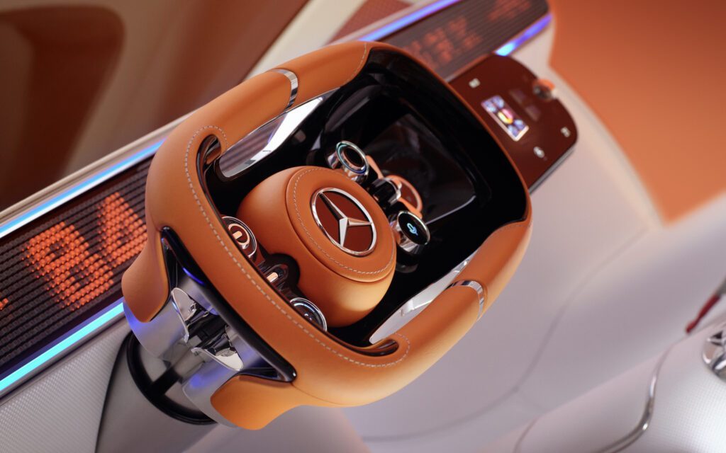 Mercedes-Benz Vision One-Eleven steering wheel