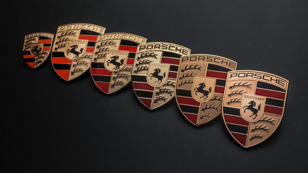 Porsche logo evolution