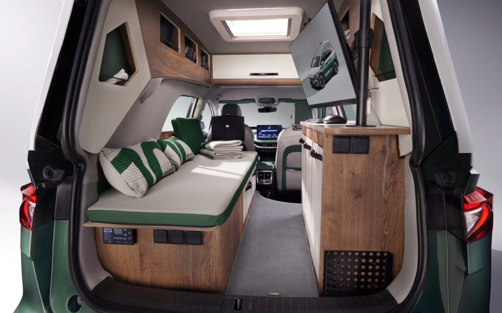 Skoda Roadiaq living space interior