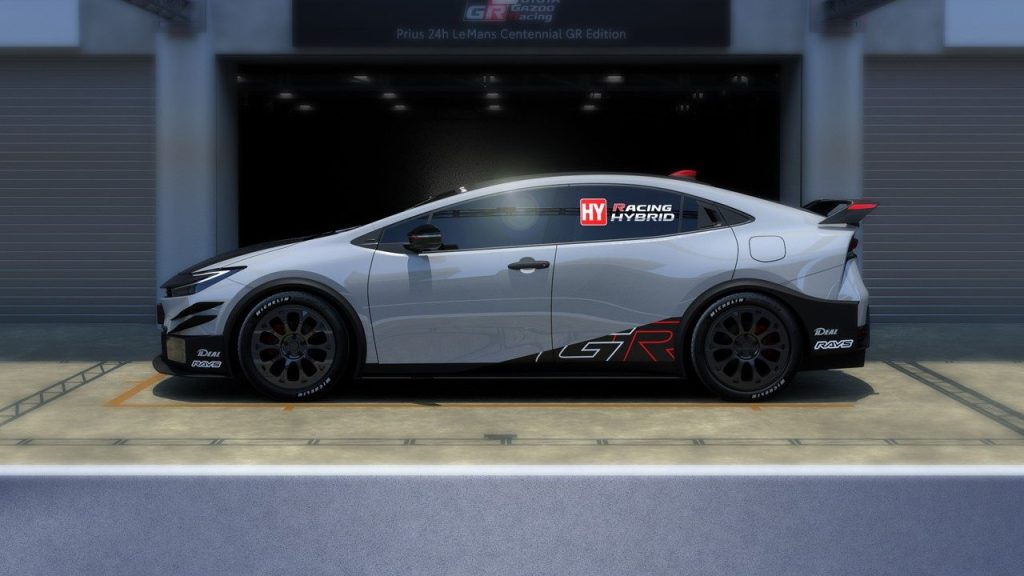 Toyota Prius 24h Le Mans Centennial GR Edition side