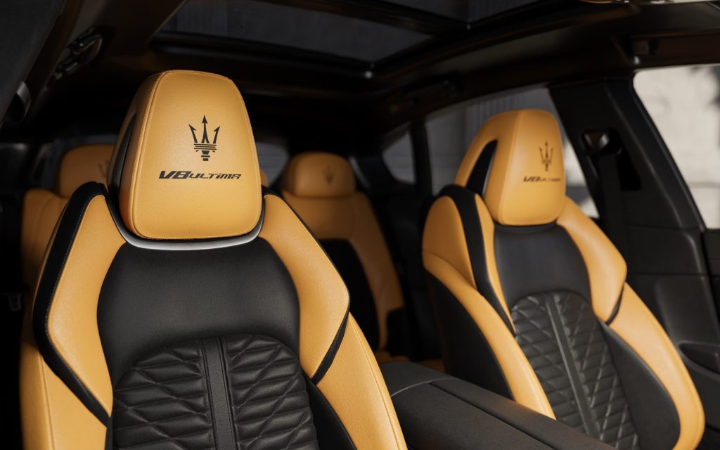 Maserati Levante V8 Ultima seats
