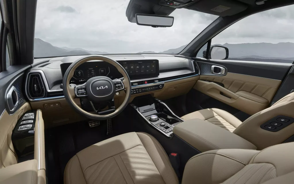 2024 Kia Sorento updated interior