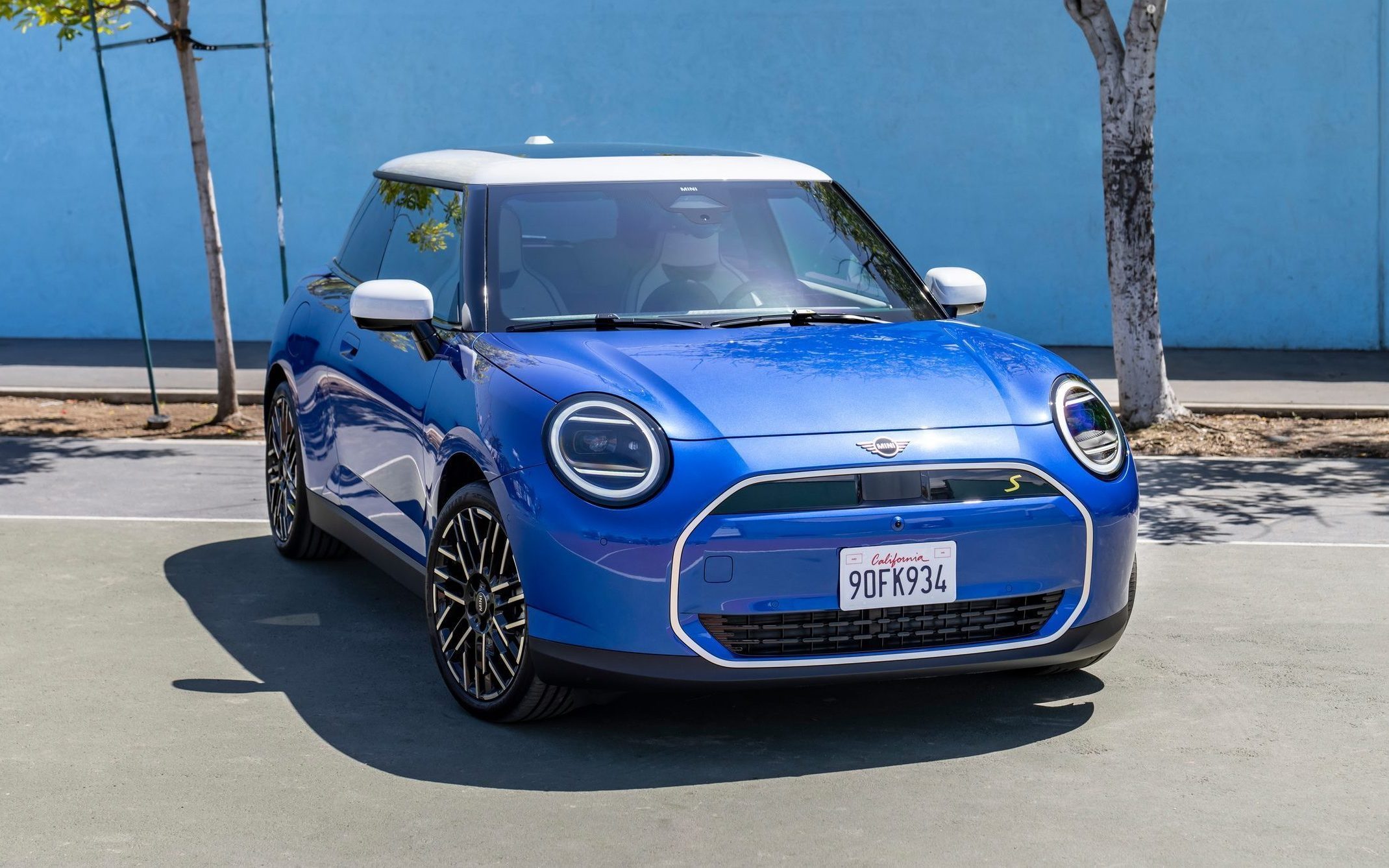 2024 Mini Cooper EV front three quarter view