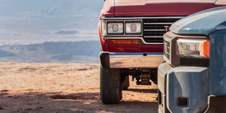 2024 Toyota Land Cruiser Prado parked in front of 60 Series