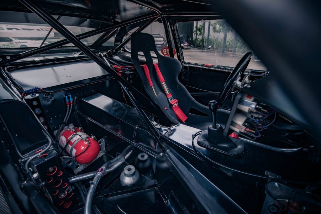 Interior of 1981 Ford Capri Zakspeed Group 5 race car