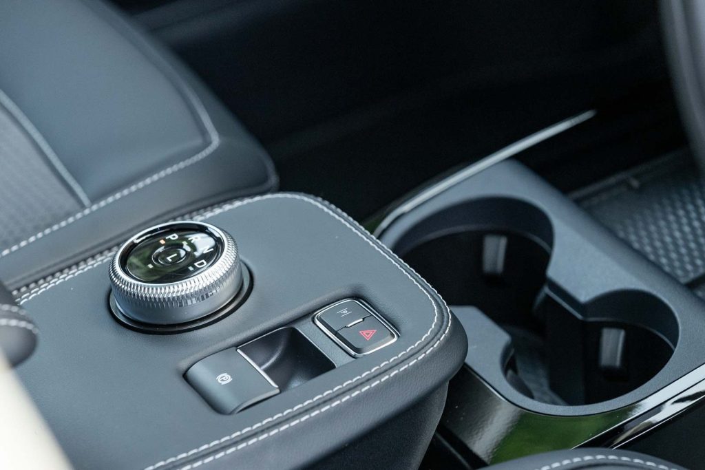 2022 Ford Mustang Mach-E GT gear selector and centre console