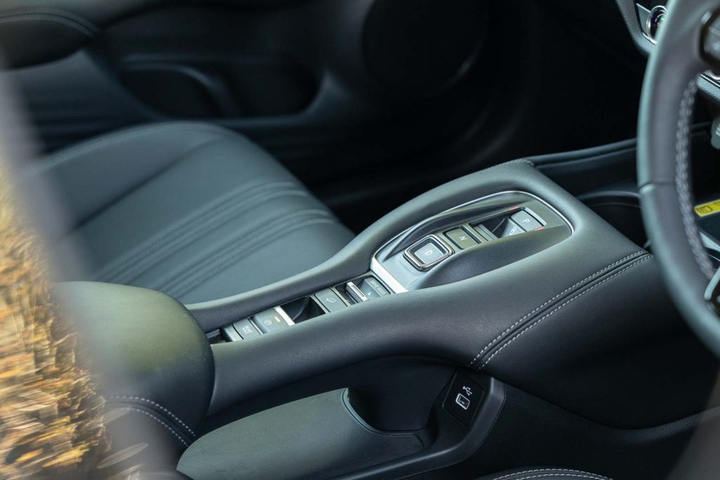 2023 Honda ZR-V centre console and gear selectors