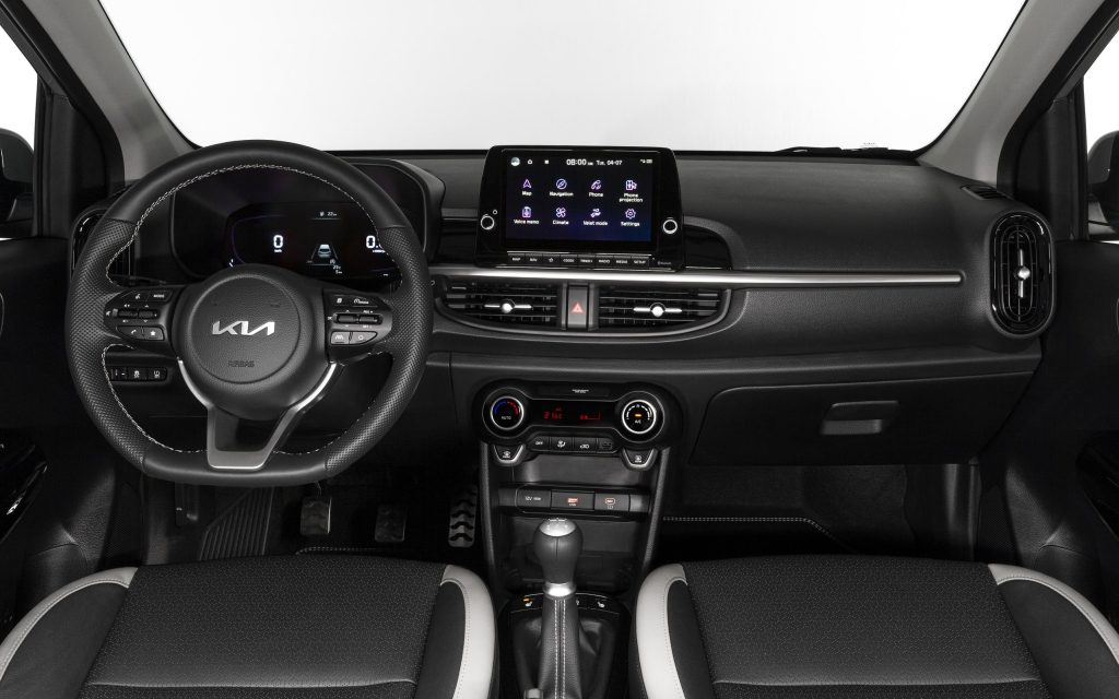 Kia Picanto facelift interior