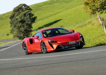 McLaren Artura takes a corner