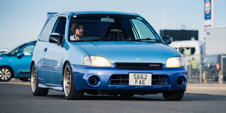 1990s Toyota Starlet modified