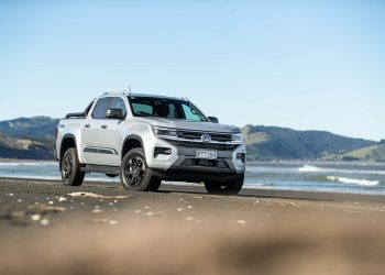 Volkswagen Amarok PanAmericana parked on the beach