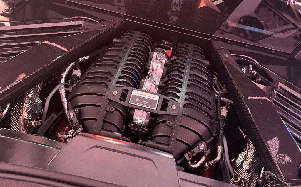 Corvette Z06 engine bay