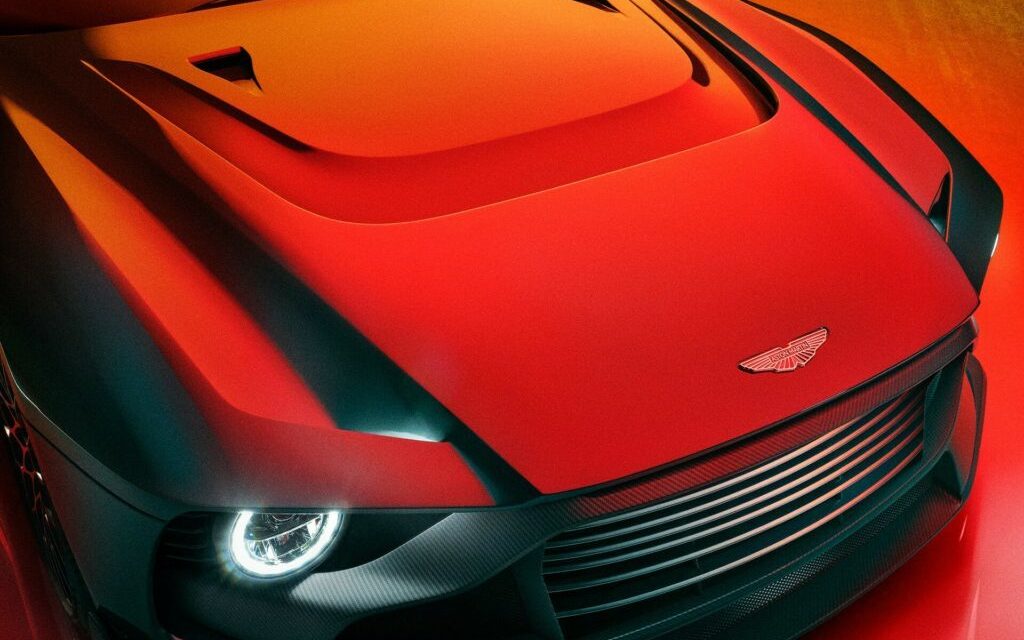 Aston Martin Valour bonnet