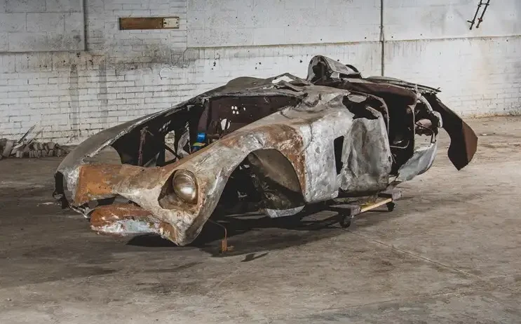 Ferrari 500 Mondial Spider Series I barn find