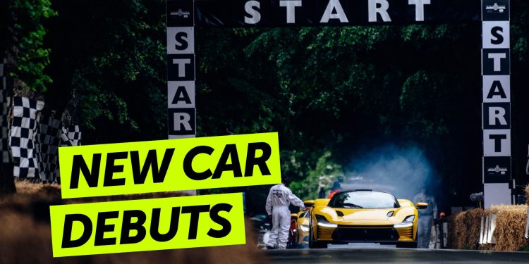 Ferrari SP3 Monza on Goodwood Festival of Speed start line