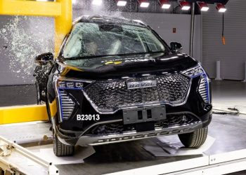 Haval Jolion Hybrid side crash test