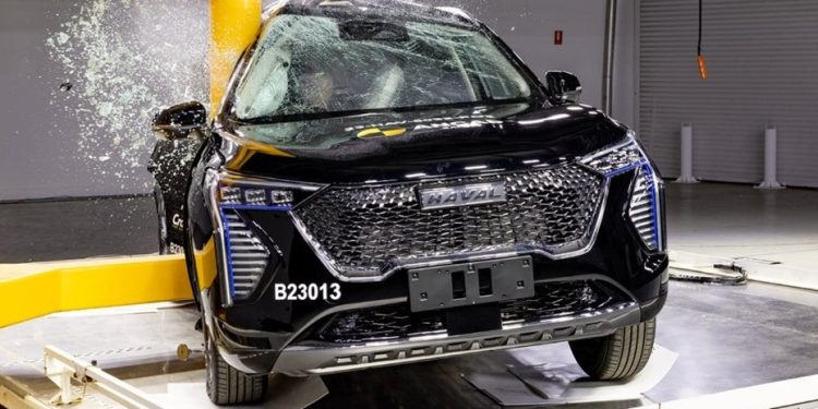 Haval Jolion Hybrid side crash test