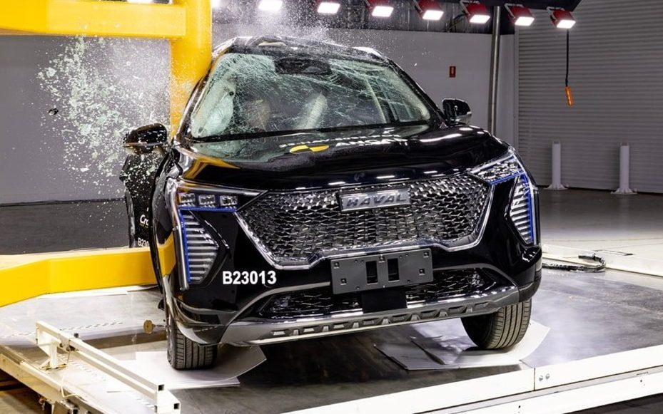 Haval Jolion Hybrid side crash test