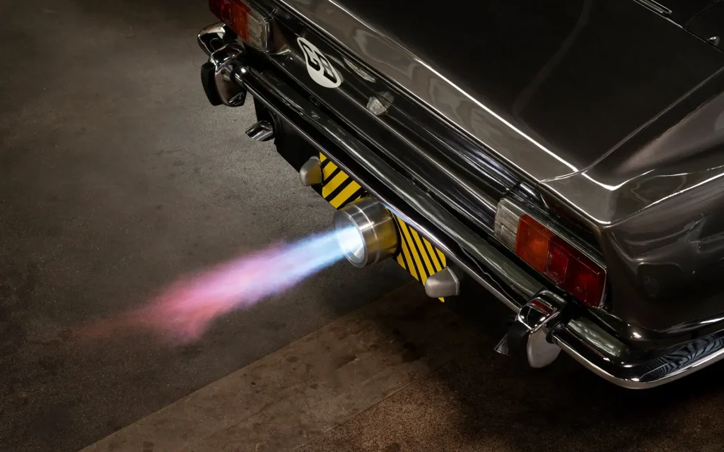 James Bond's 1973 Aston Martin V8 movie car rocket booster